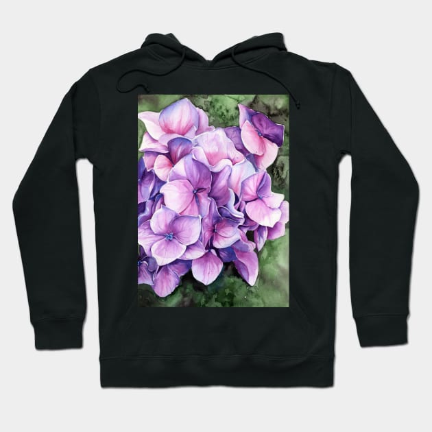 Flowers Hoodie by Kira Balan